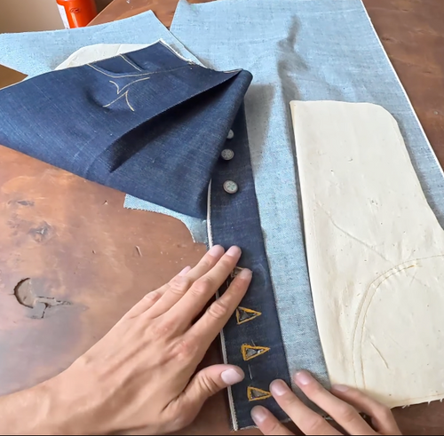 One-Piece Button Fly