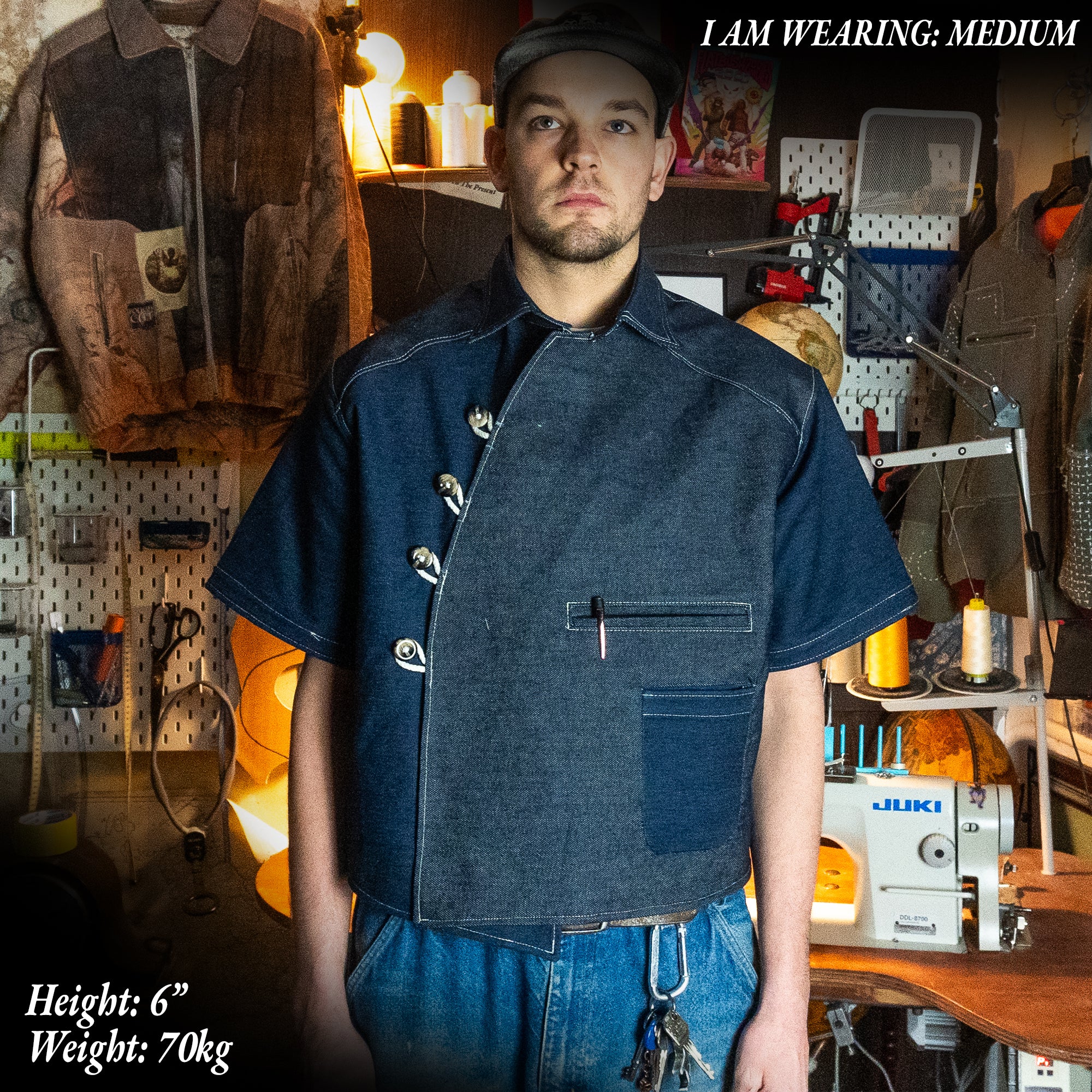 KIRI × KAZE Wrap Shirt Bundle — Cheongsam Wrap Shirts (2-Pattern Set)