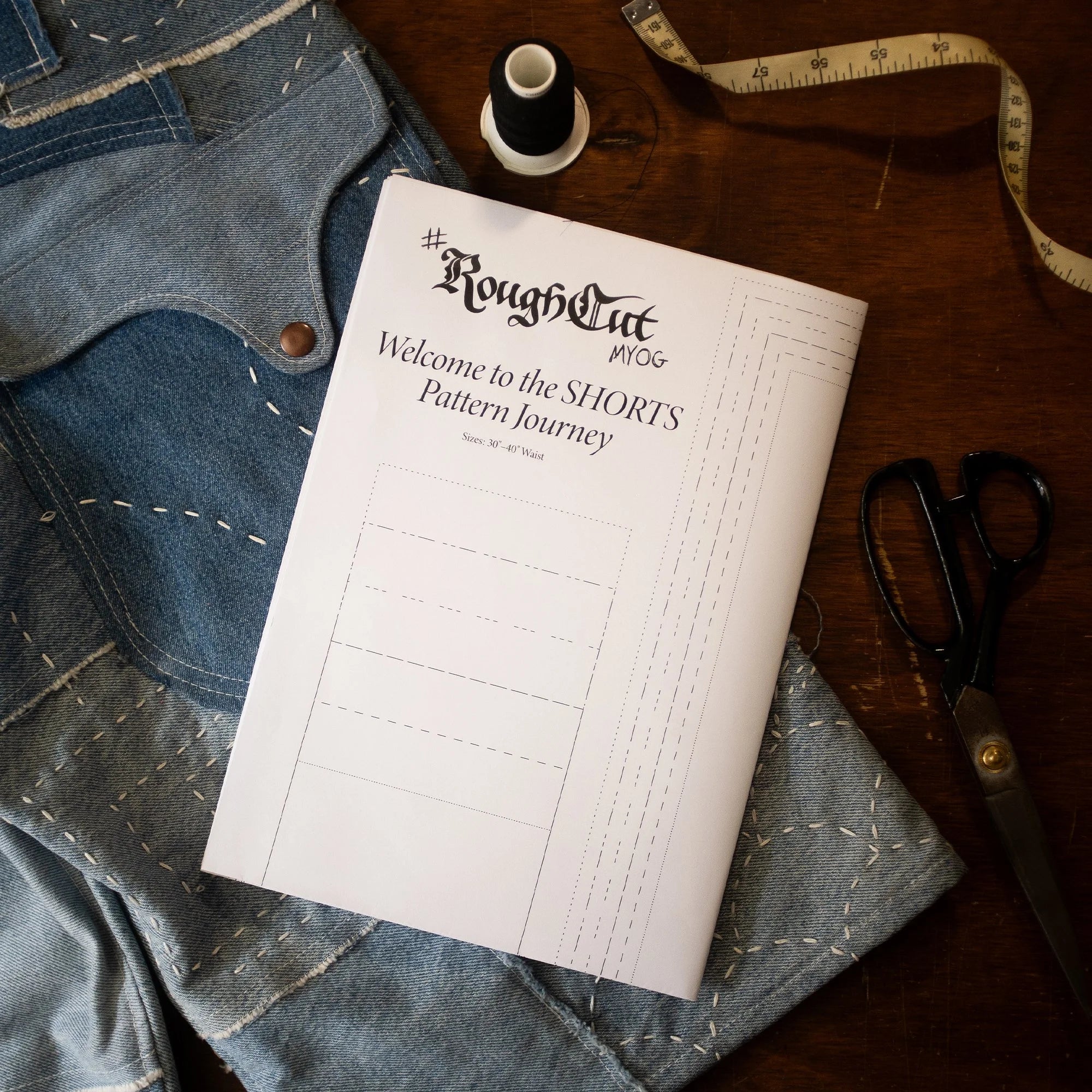 The Roughcut Shorts — Sewing Pattern