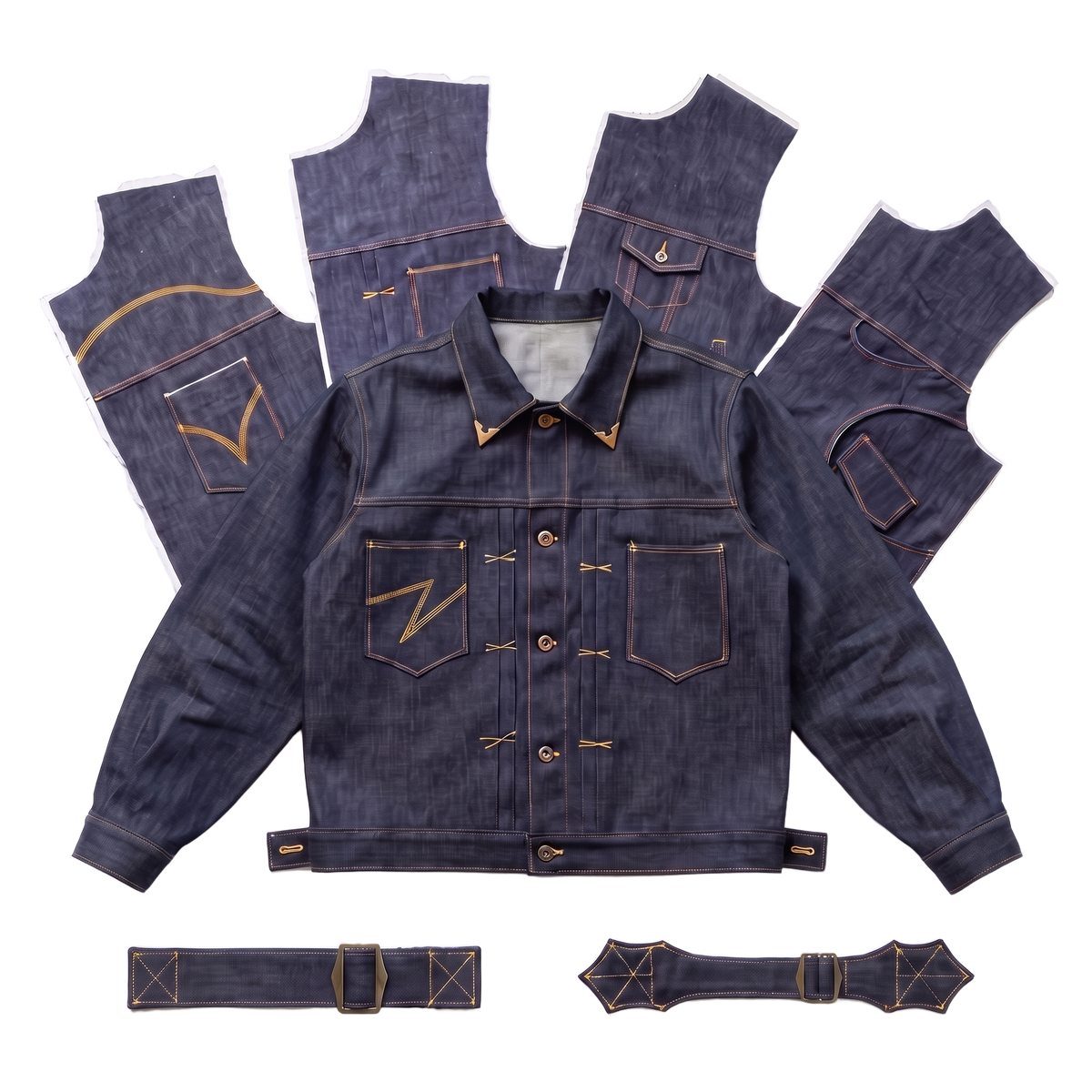 The Keystone Jacket — Modular Denim Jacket Sewing Pattern (EARLY ACCESS)