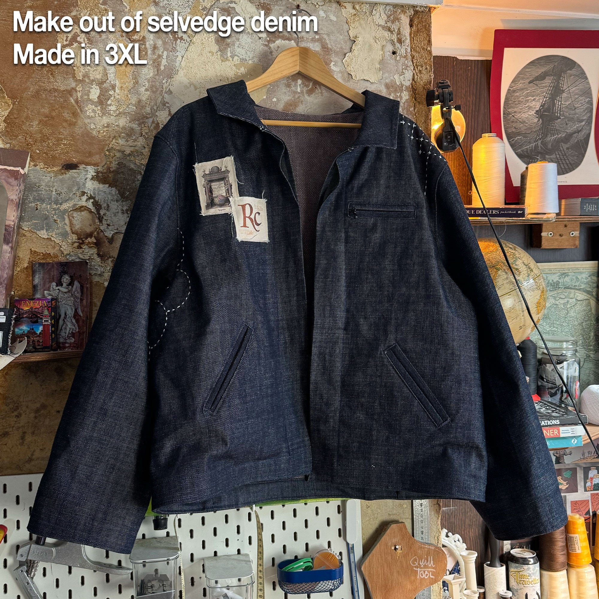 The Yard Jacket — Workwear Jacket Sewing Pattern