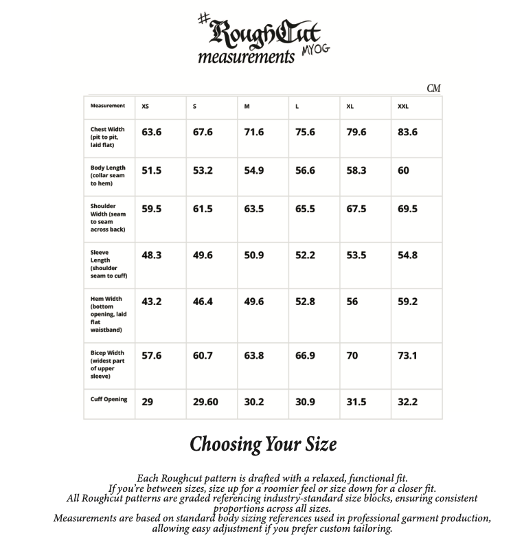 The Core Hoodie — Sewing Pattern