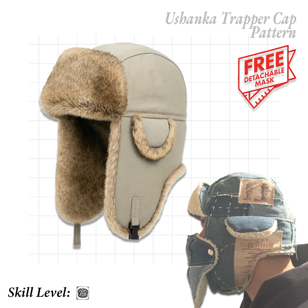 The Ushanka Trapper Cap - Sewing Pattern