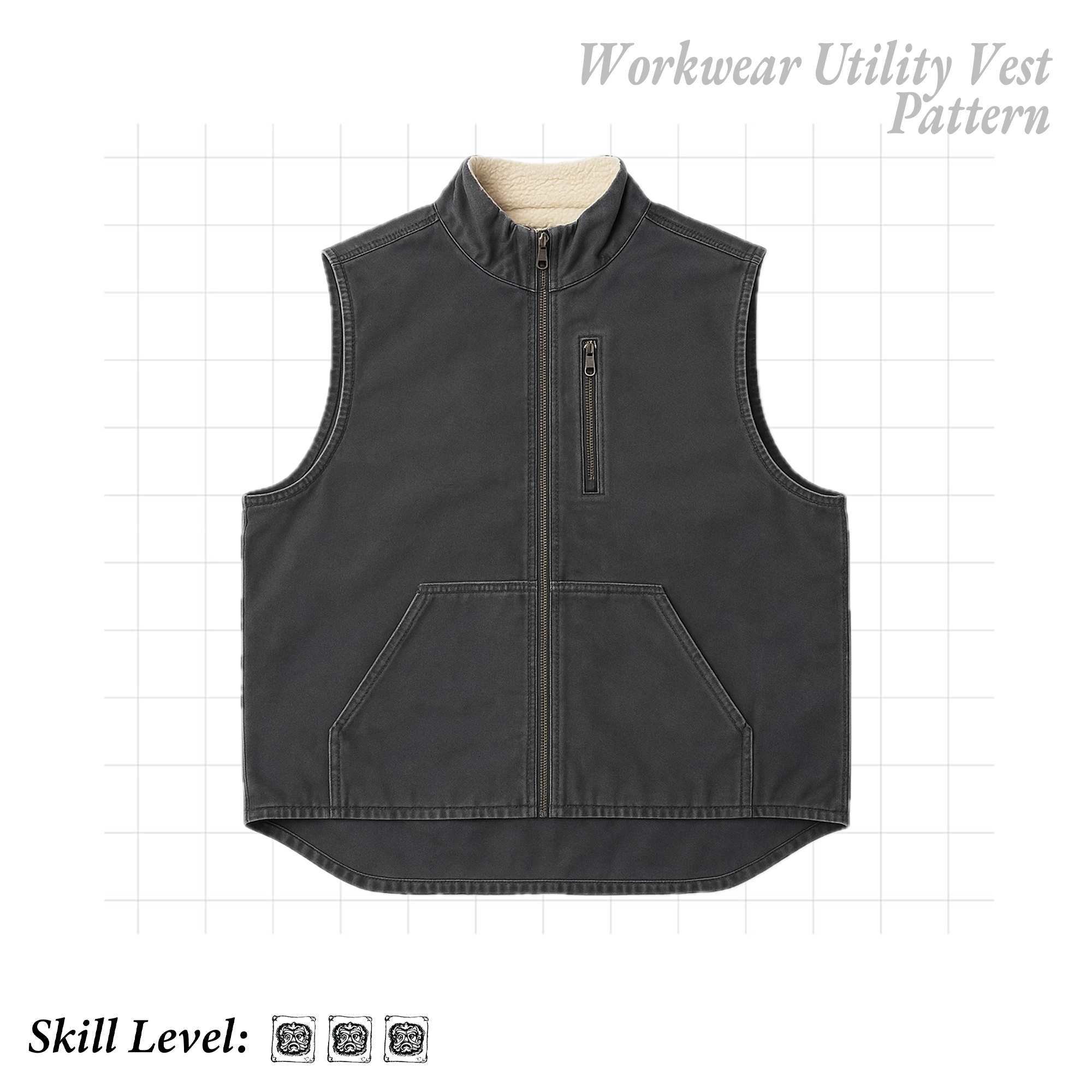The Mason Vest - Sewing Pattern