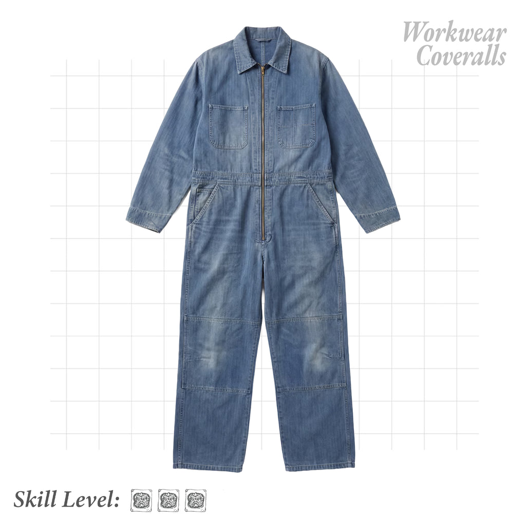 Service Coveralls - Workwear Sewing Pattern