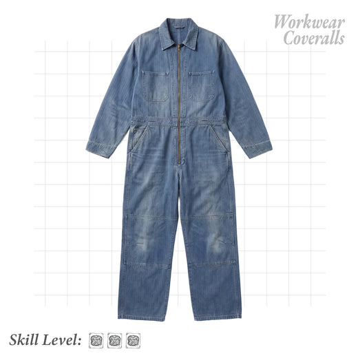 Service Coveralls - Workwear Sewing Pattern