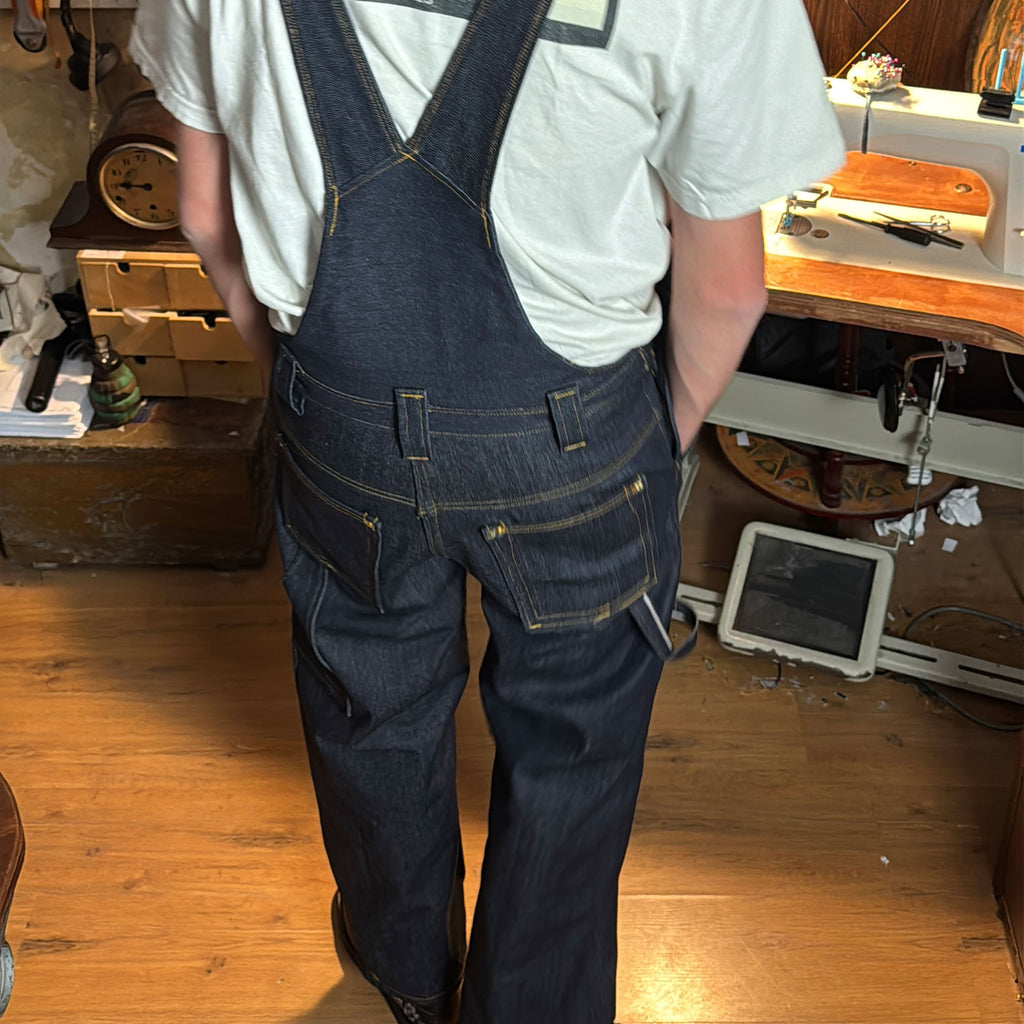 The Service Dungarees — Workwear Dungarees Sewing Pattern