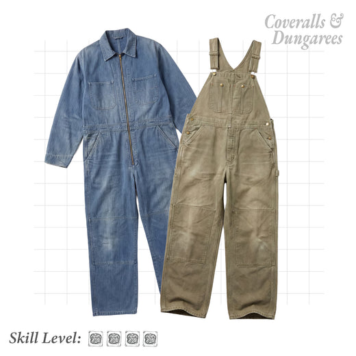 The Service Bundle — Coveralls + Dungarees Sewing Patterns