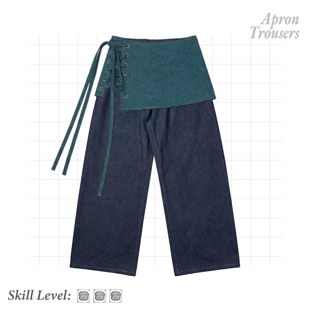 Kumo Wrap Pants - Sewing Pattern