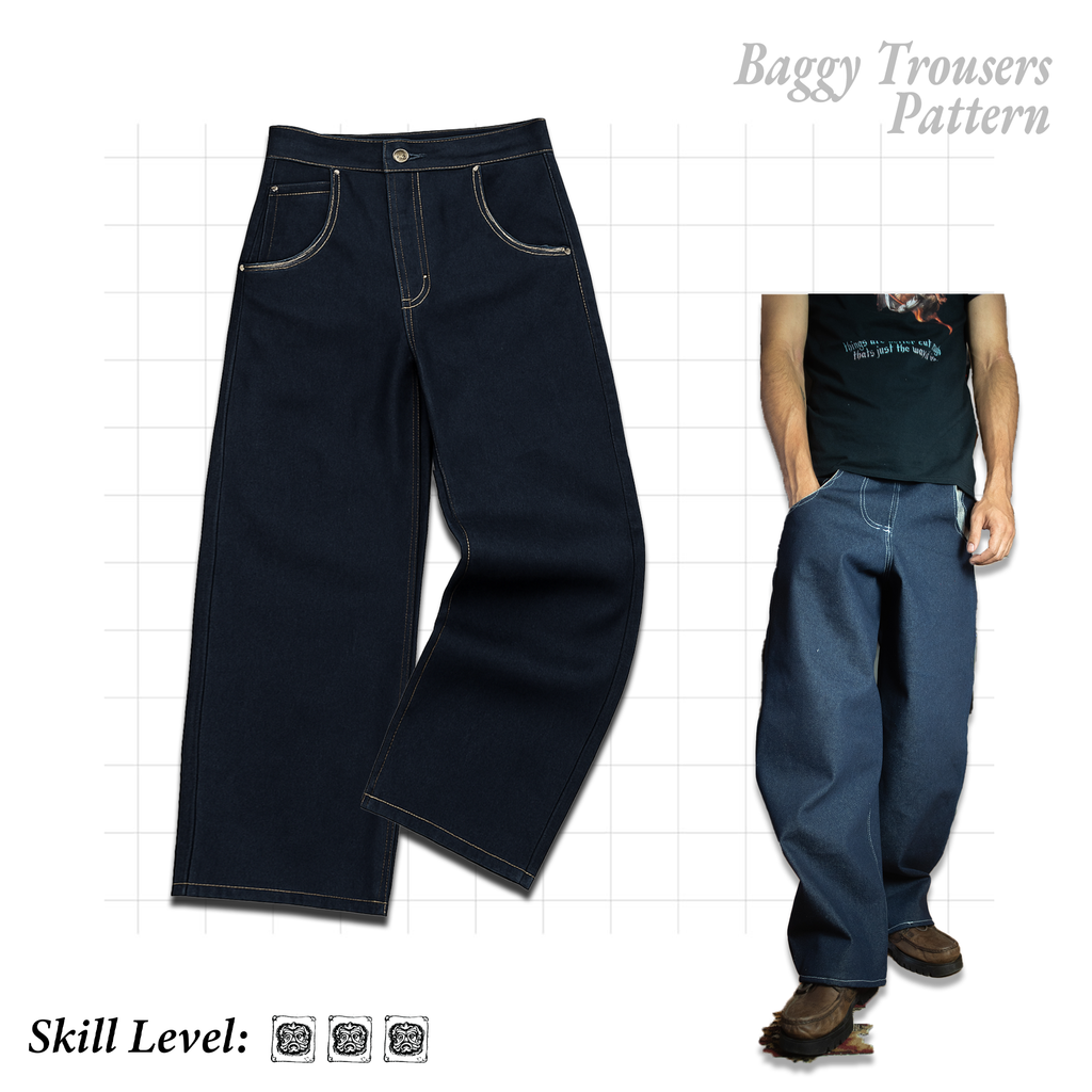 The Baggy Jeans — Sewing Pattern