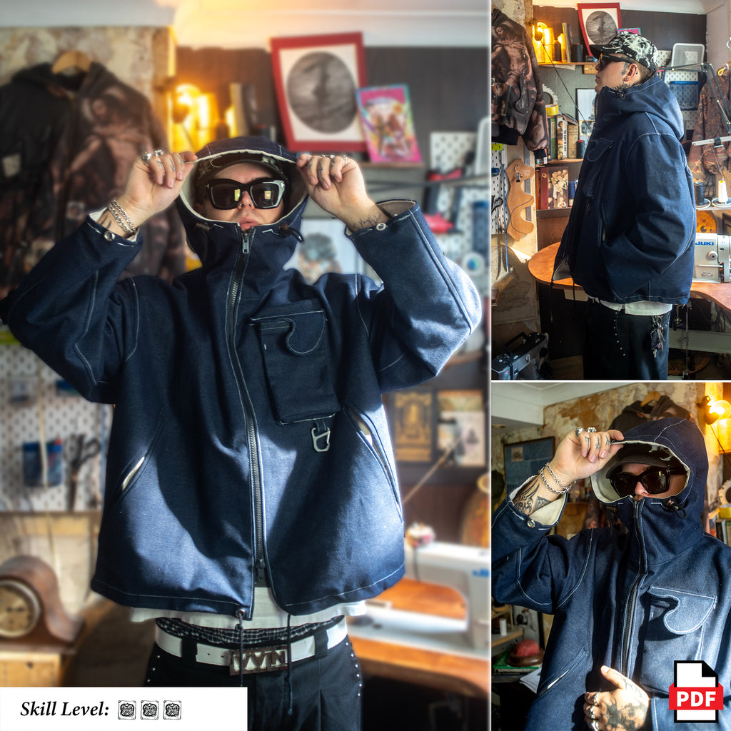 The Hooded Jacket – Sewing Pattern