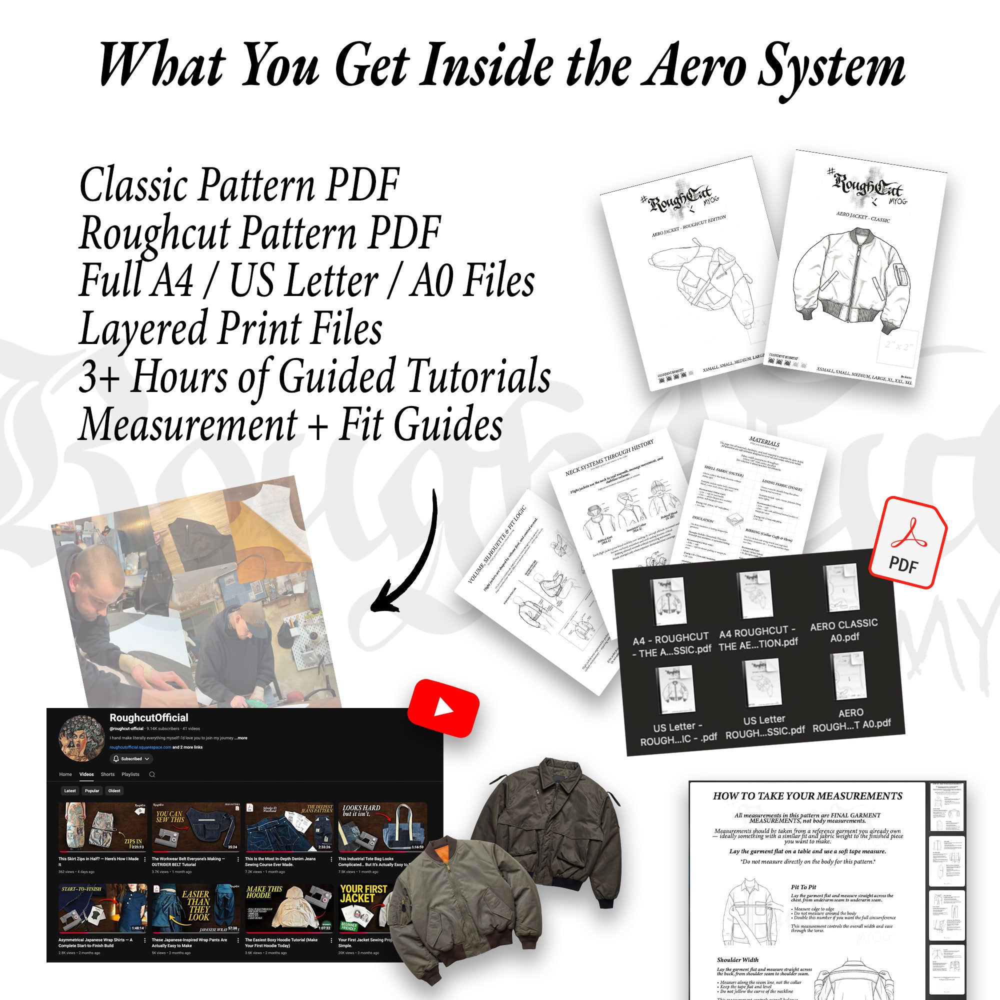 Aero Jacket - Flight Jacket Sewing Course