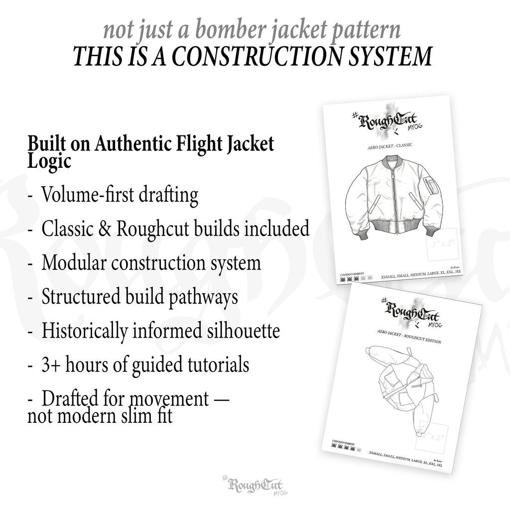 Aero Jacket - Flight Jacket Sewing Course