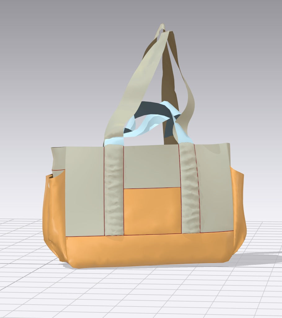 Industrial Tote Bag - Sewing Pattern