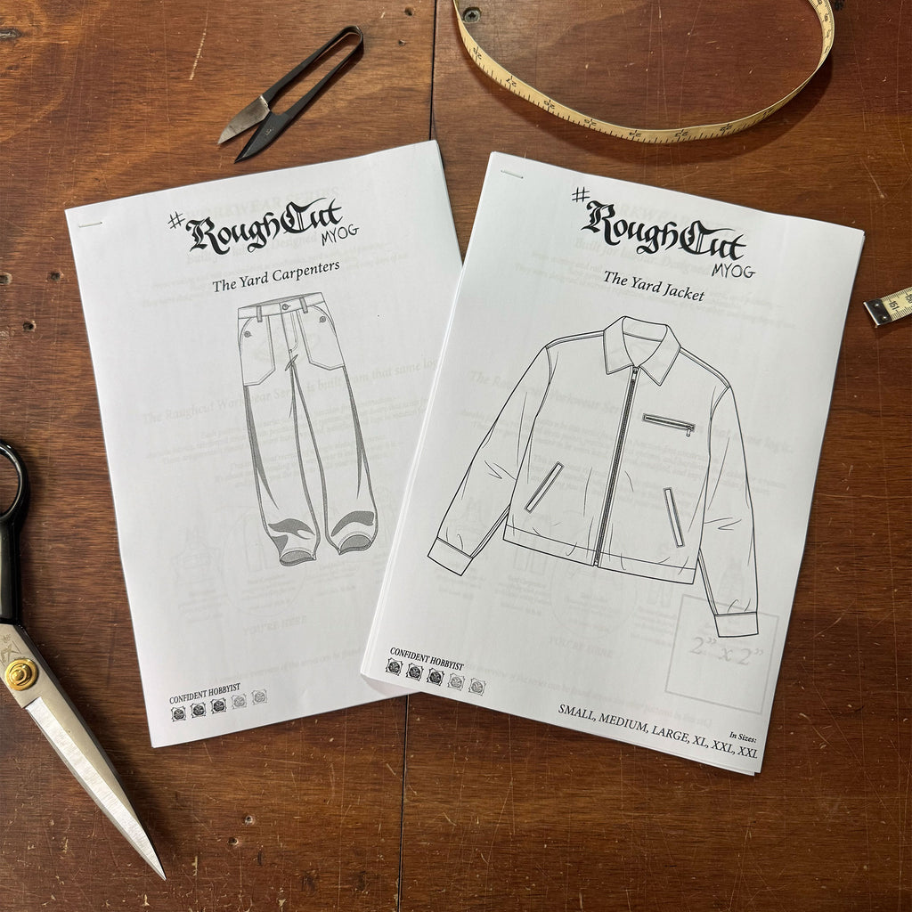The Yard Bundle — Workwear Jacket + Carpenter Trouser Sewing Patterns
