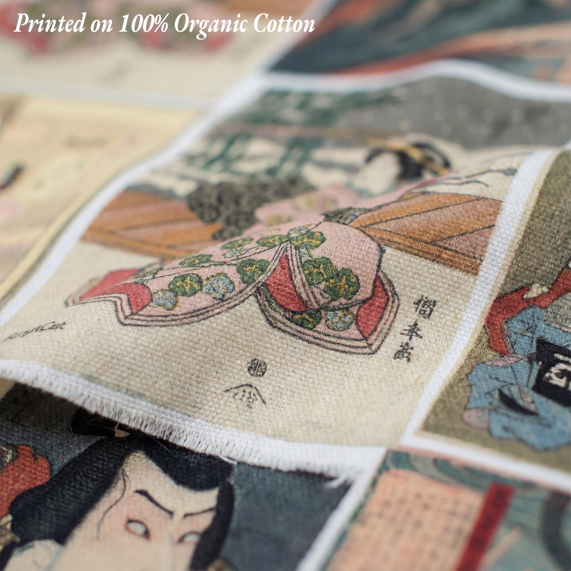 Edo Fragments - Japanese Woodblock Patch Sheet