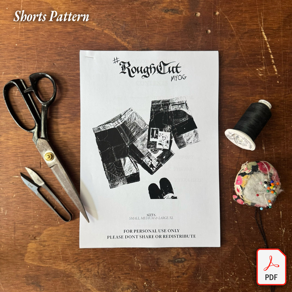 The Roughcut Shorts — Sewing Pattern