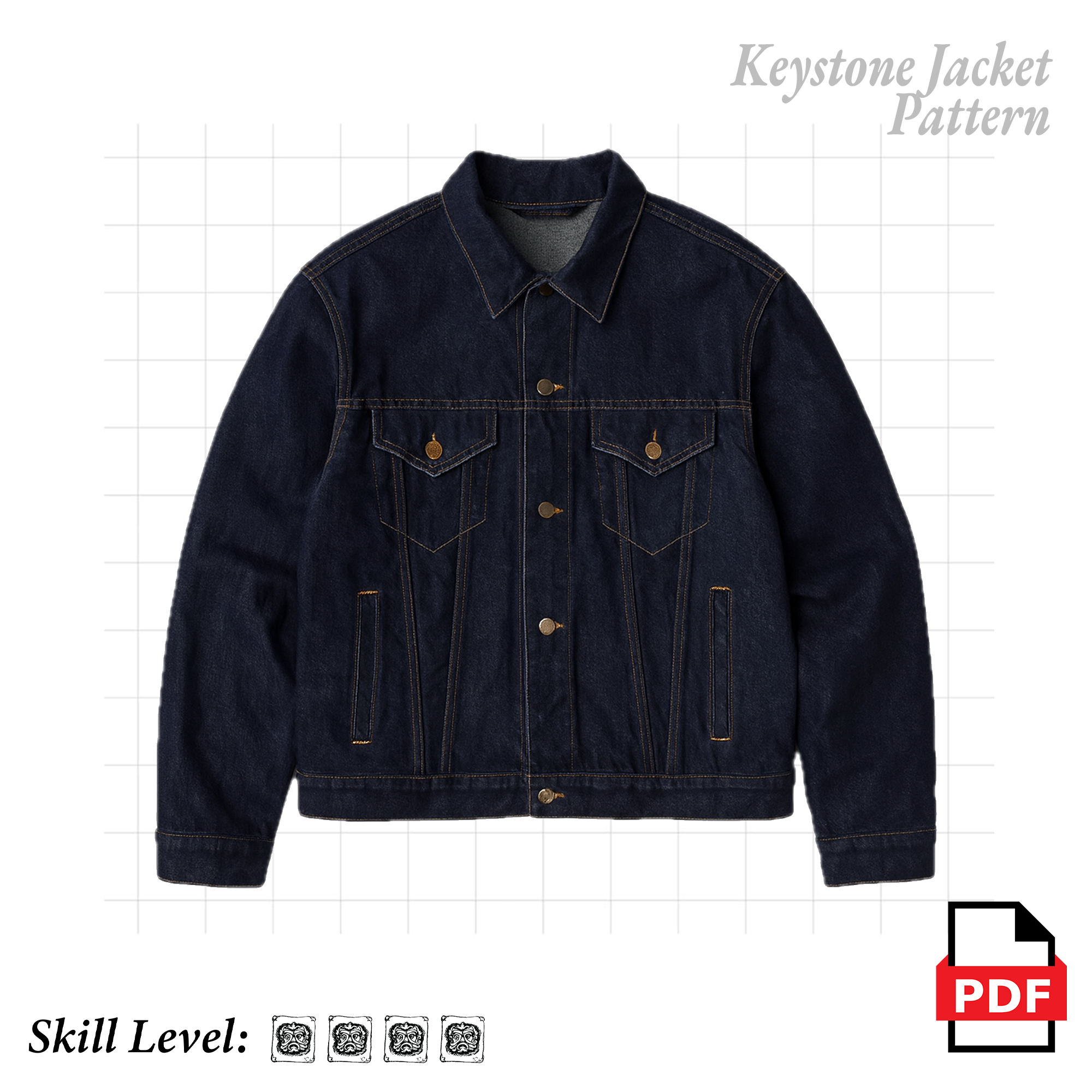 The Keystone Jacket – Sewing Pattern