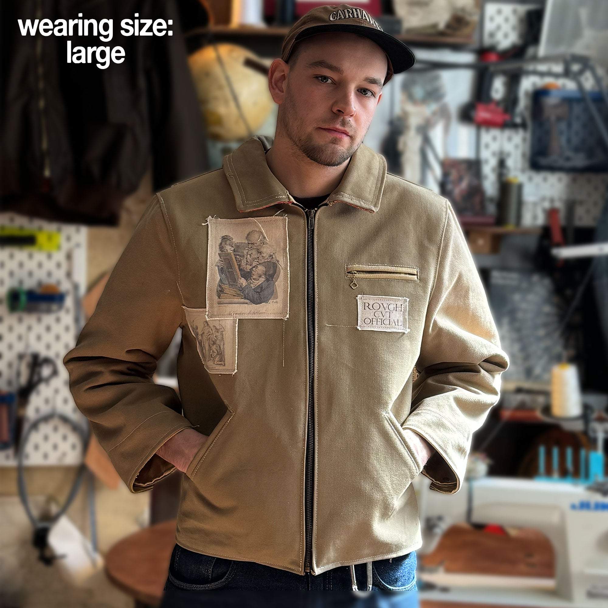 The Yard Jacket — Workwear Jacket Sewing Pattern