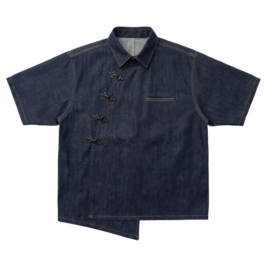 KAZE Wrap Shirt — Cheongsam-Inspired Sewing Pattern